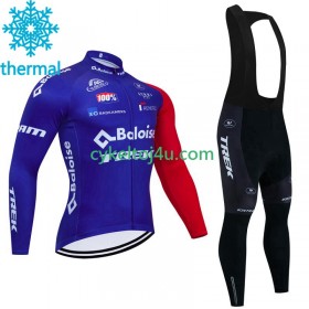 Baloise Trek Cykeltrøje Langærmet + Bib Cykelbukser Vinter Thermal Fleece 2023